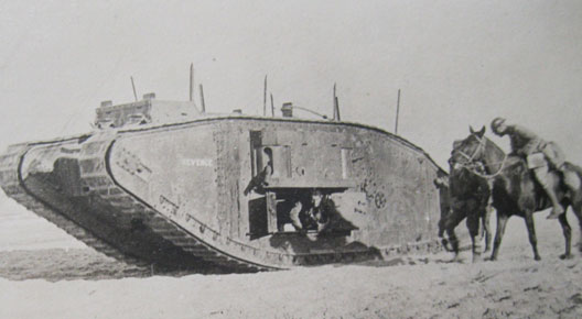 Tanks in Palestine in the First World War