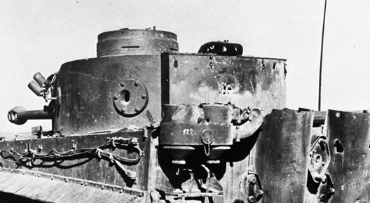Tiger 131 Restoration: Part VII Battle Damage