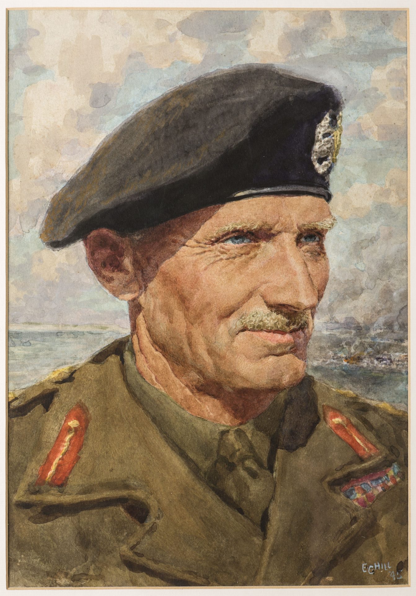 Field Marshal B. Montgomery, by E.C. Hill