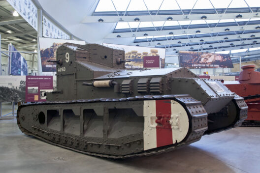 New Display Hall 010 The Whippet tank, in The Tank Museum's Tank Story Hall