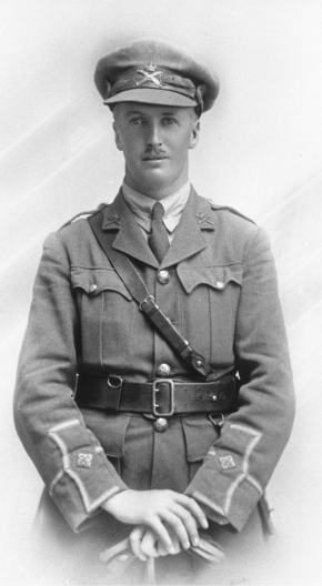 AG Baker Black and White portrait of AG Baker in uniform