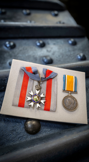 Walter Wilson The War Medal and Companion of the Most Distinguished Order of St Michael and St George.