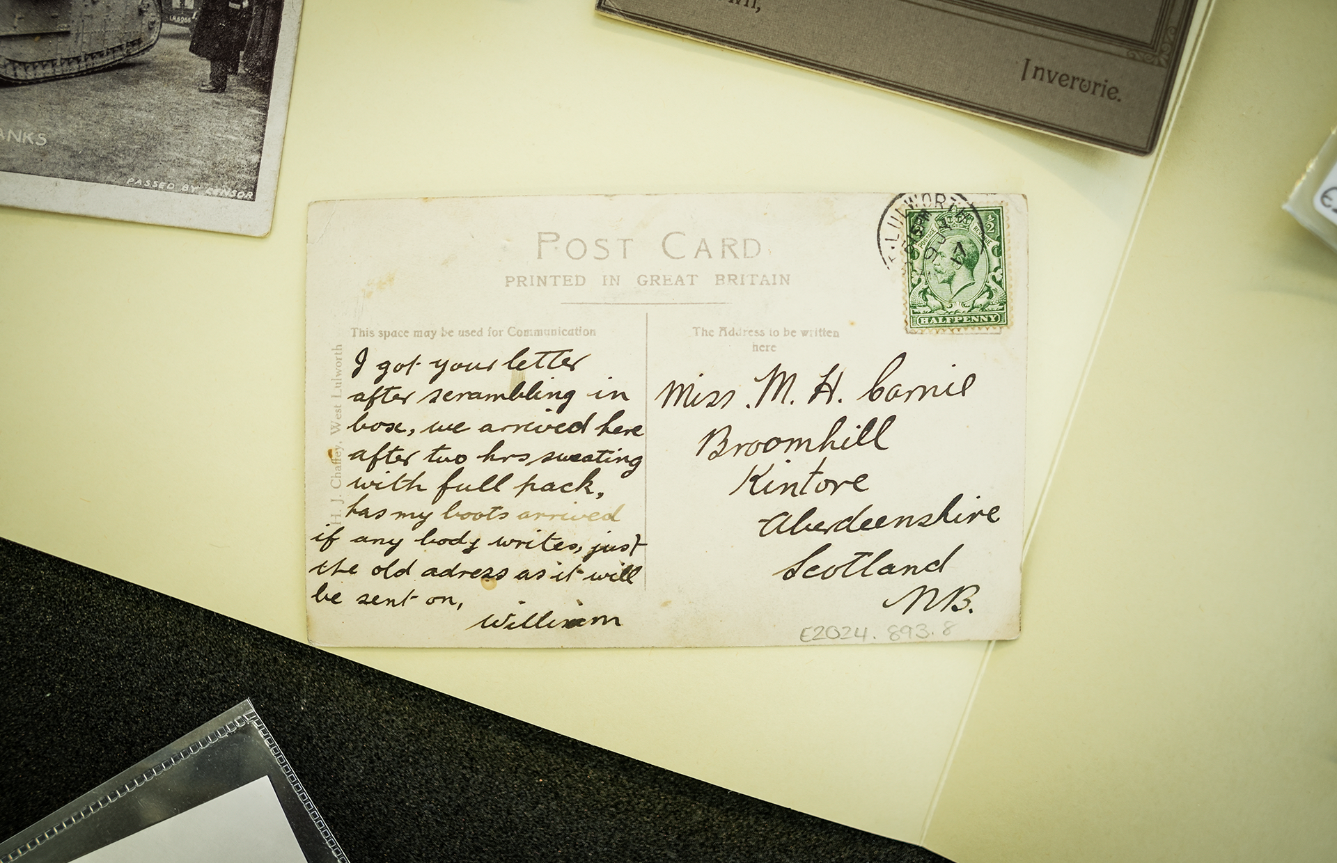 letter Postcard