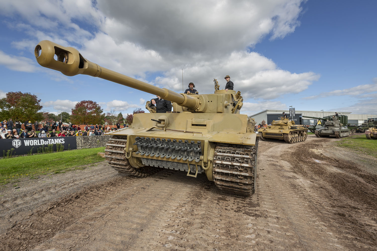 Tiger 131 in action at Tiger Day on 28 Sept.