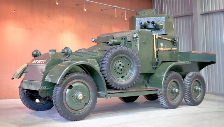Armoured Car Lanchester, Mark II